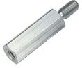 Standoff, M5 Thread, 50mm Body, Steel, Female/Male, Pack of 250 pieces